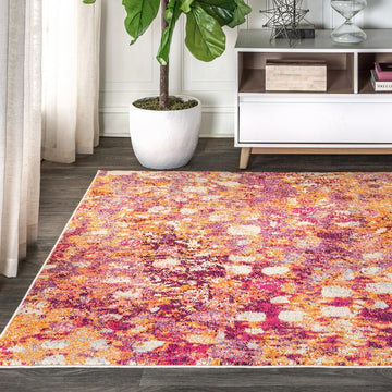 Inspired contemporary Pop Modern Abstract Area Rug